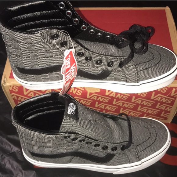 vans oversized herringbone